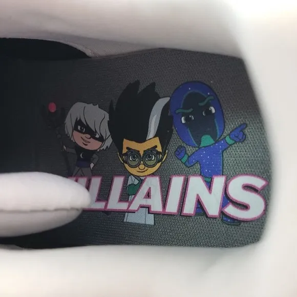 Reebok Classic PJ Masks Villians Toddler Girls Size 6 Leather Sneaker Shoes
