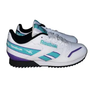 Reebok Classics 119  White Turquoise Running Shoes. No‎ Box