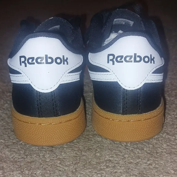 Reebok Club C Revenge Classic Sneakers with Gum Sole Boys
