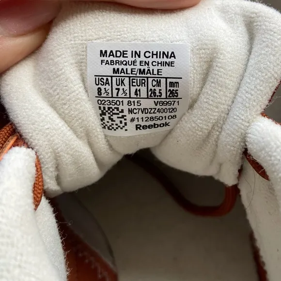 Reebok Furylite Chukka Leather Sneakers