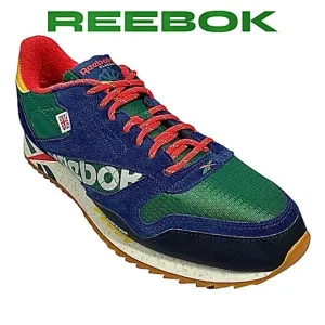 Reebok Mens Ripple Blue Fashion Sneaker Size 9 Medium New