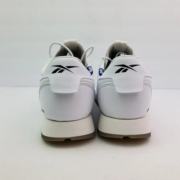 Reebok Milk Makeup Classic Vegan Mens Size 11.5 White Lifestyle Sneaker Shoes