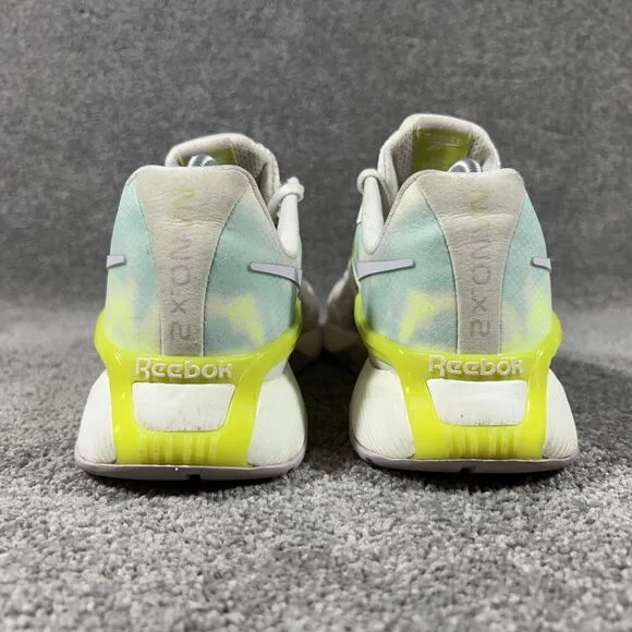 Reebok Nano X2 CrossTraining Athletic Shoes GX0336 Chalk Quartz Women's Size 11
