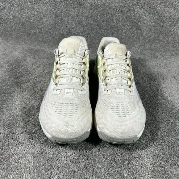 Reebok Nano X2 CrossTraining Athletic Shoes GX0336 Chalk Quartz Women's Size 11