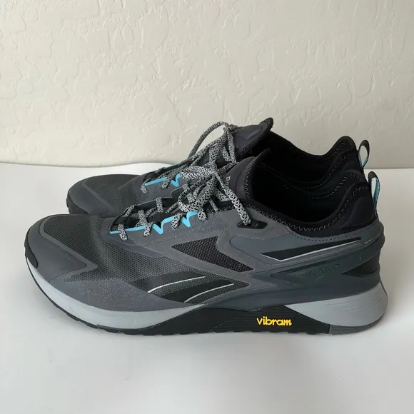 Reebok Nano X3 Adventure Lace Up Training Athletic Shoes Men’s 13 Grey