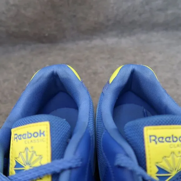 Reebok Shoes Womens 11 Sneaker Classic Lifestyle Leather Blue Harman Run Trainer