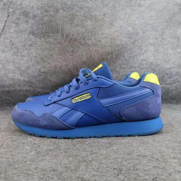 Reebok Shoes Womens 11 Sneaker Classic Lifestyle Leather Blue Harman Run Trainer