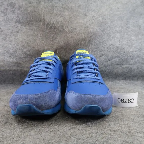 Reebok Shoes Womens 11 Sneaker Classic Lifestyle Leather Blue Harman Run Trainer