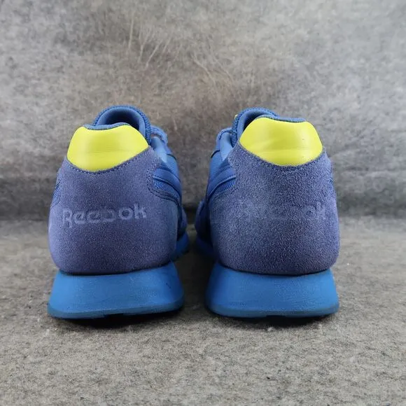 Reebok Shoes Womens 11 Sneaker Classic Lifestyle Leather Blue Harman Run Trainer