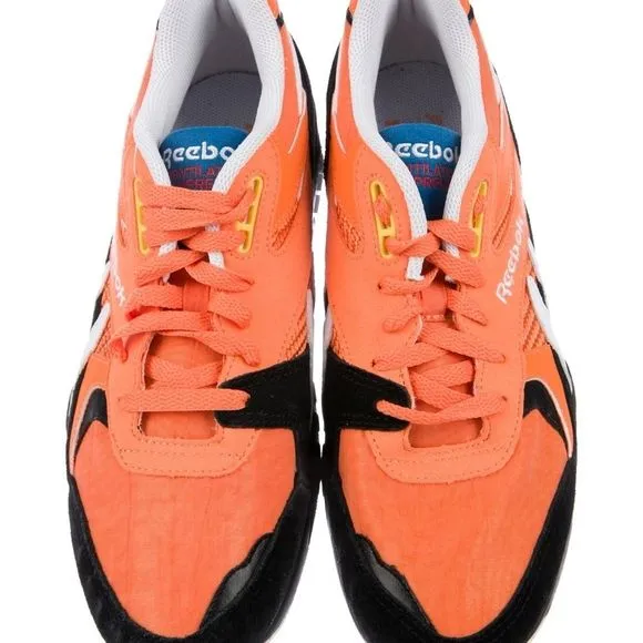 Reebok Supreme Sneakers Orange Suede