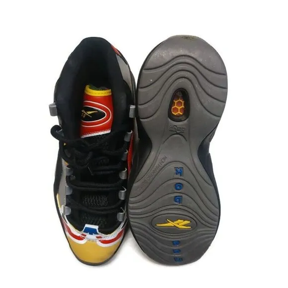 Reebok x Power Rangers Mens Size 7 Question Mid Megazord Allen Iverson GY0588