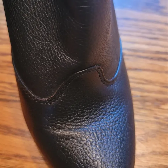 Report Genuine Leather Ankle Fold Down Boots Shoes Size 9