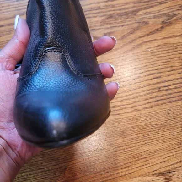 Report Genuine Leather Ankle Fold Down Boots Shoes Size 9