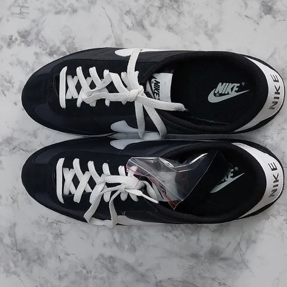 Retro Nike Black and White Mach Runners Sz 14