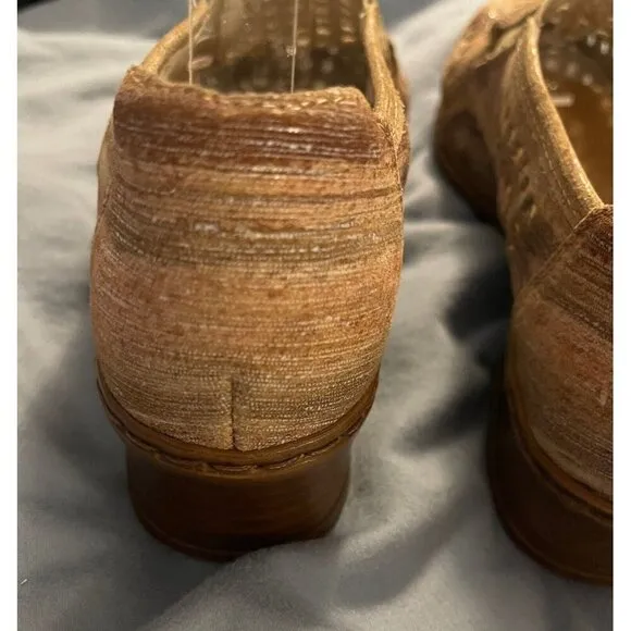 Rieker Antistress Leather Shoes Waffle Mesh Women’s Sz 6.5 Earth Tones