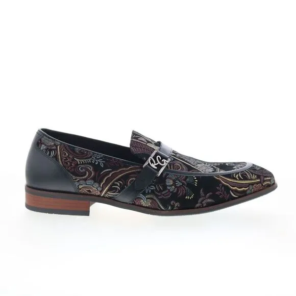Robert Graham Mens Gaga Black Shoes (NWT)