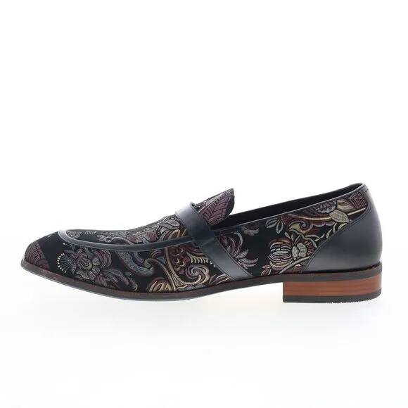 Robert Graham Mens Gaga Black Shoes (NWT)