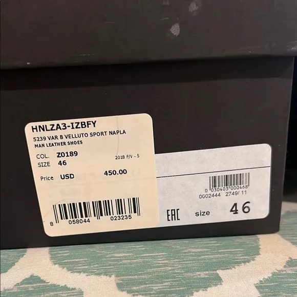 Roberto Cavalli Men's Royal Blue Sneakers