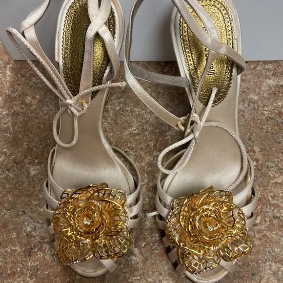 Roberto CAVALLI women high fashion shoes Made in Italy Size 38