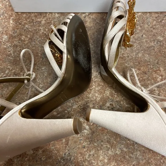Roberto CAVALLI women high fashion shoes Made in Italy Size 38