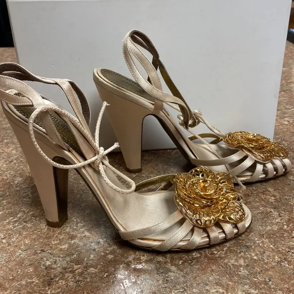 Roberto CAVALLI women high fashion shoes Made in Italy Size 38