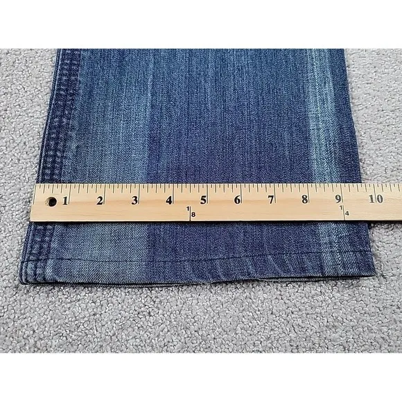Rock Revival Victor Jeans Mens 38  Straight Fit Distressed Denim Y2K