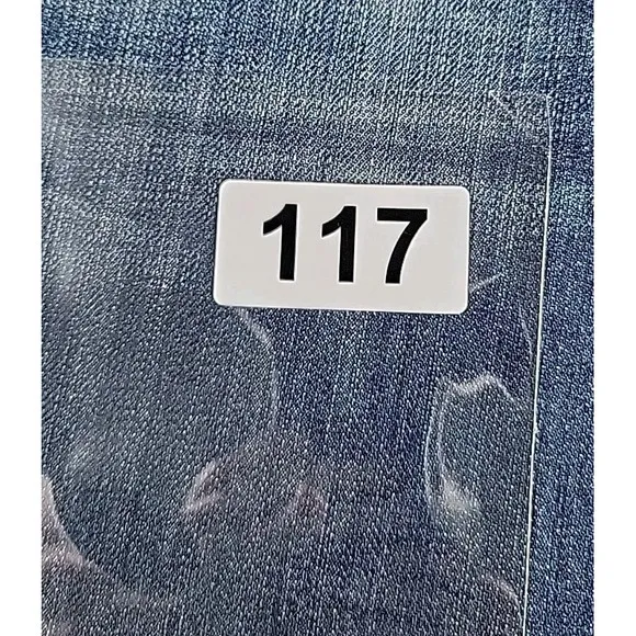 Rock Revival Victor Jeans Mens 38  Straight Fit Distressed Denim Y2K