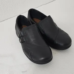 Rockport Works Women's Shoe‎ Size( 8) Black Daisey Safety Toe Slip-On RK761 New