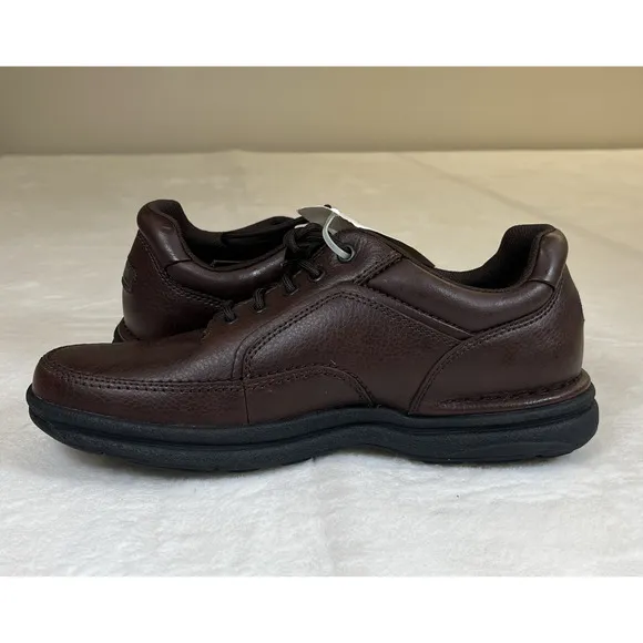 Rockport WT Classic Mens Brown Leather Shoes - 11M A10889 Benefits Charity