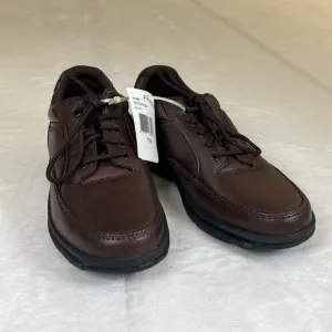 Rockport WT Classic Mens Brown Leather Shoes - 11M A10889 Benefits Charity