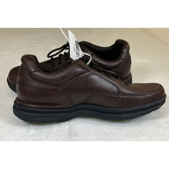 Rockport WT Classic Mens Brown Leather Shoes - 11M A10889 Benefits Charity