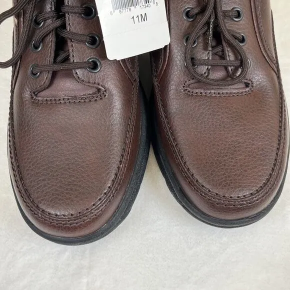 Rockport WT Classic Mens Brown Leather Shoes - 11M A10889 Benefits Charity