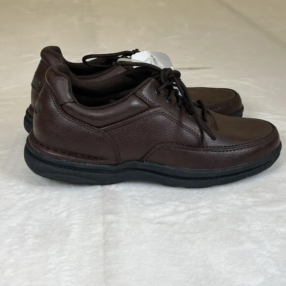 Rockport WT Classic Mens Brown Leather Shoes - 11M A10889 Benefits Charity