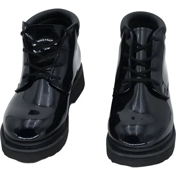 Rocky High Gloss Leather Chukka Boots - Size 4M