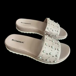 Romika Florenz 07 Sandal- Pink Leather, Rosa Women Size 37 (6-6.5 US) $135 NEW