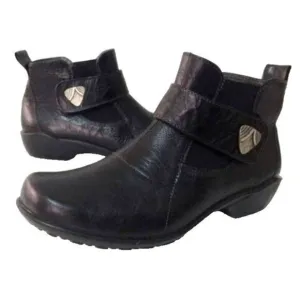 Romika Usa ankle boot Black Leather  Size 7.5