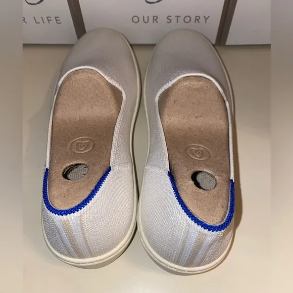 Rothy's Cream NWOT Slip-On Shoes || Size 8