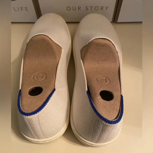 Rothy's Cream NWOT Slip-On Shoes || Size 8