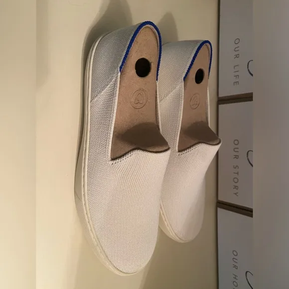 Rothy's Cream NWOT Slip-On Shoes || Size 8