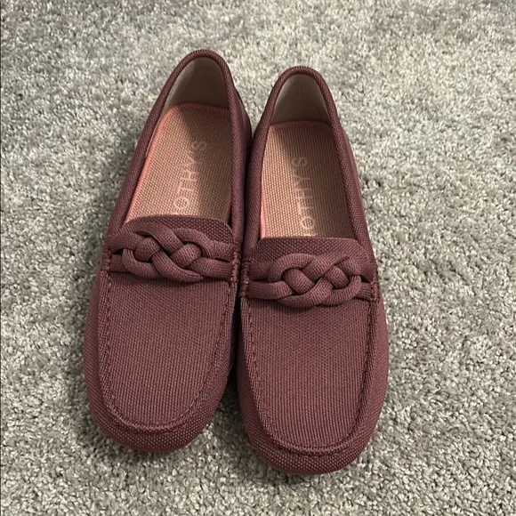 Rothy's The Braid Driver Mauve RARE