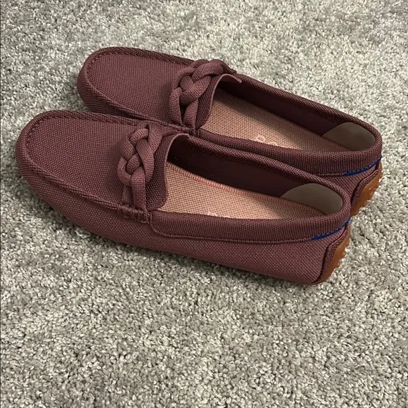 Rothy's The Braid Driver Mauve RARE