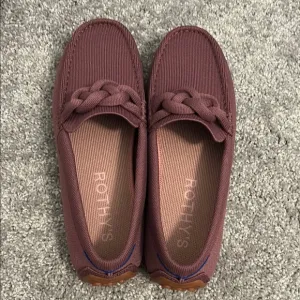 Rothy's The Braid Driver Mauve RARE
