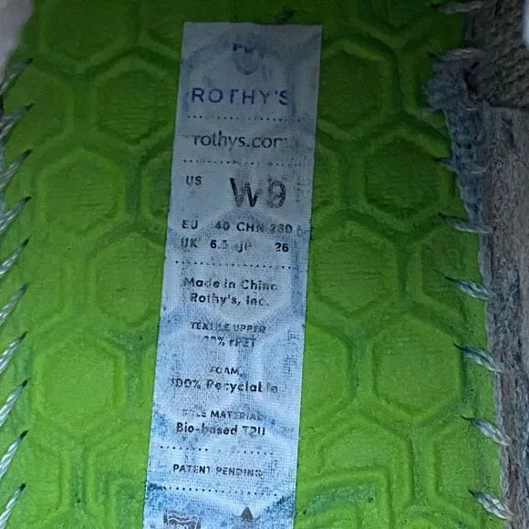 ROTHY’S THE LACE UP - WOMEN FASHION SHOES - SIZE W9
