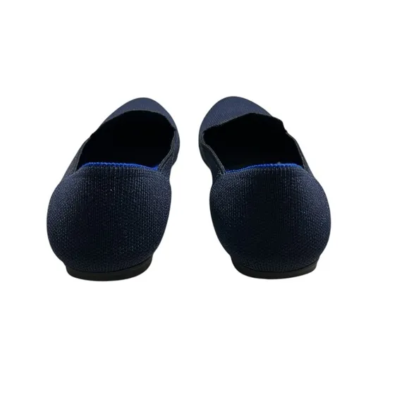 Rothy’s The Loafer Slip On Flat Shoes Navy Blue Size 6.5