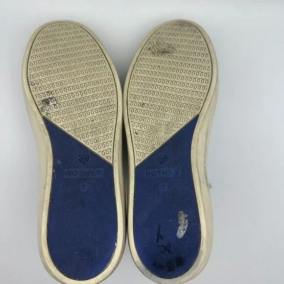 Rothys The Loafer Spot Slip On Leopard Animal Print Sneaker‎ Size 7 Cheetah