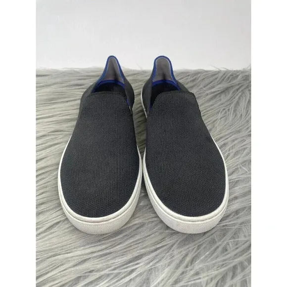 Rothy's The Original Sneaker Black Size 7 Slip On Shoes