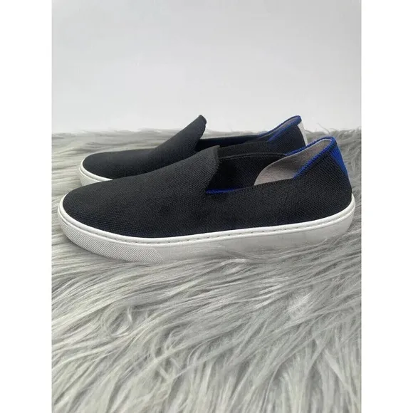 Rothy's The Original Sneaker Black Size 7 Slip On Shoes