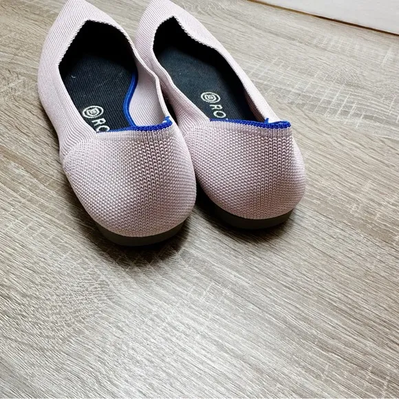 ROTHY’S The Point Blush Pink Ballet Flats