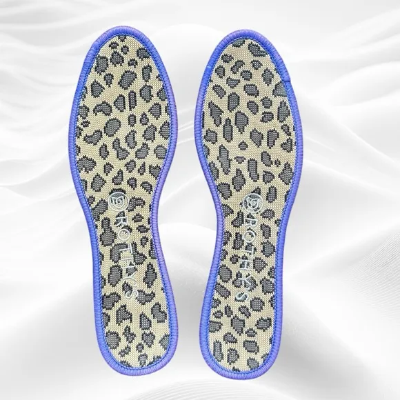 Rothy’s Women’s The Flat Leopard Print Round Toe Slip On Size 8‎ EUC