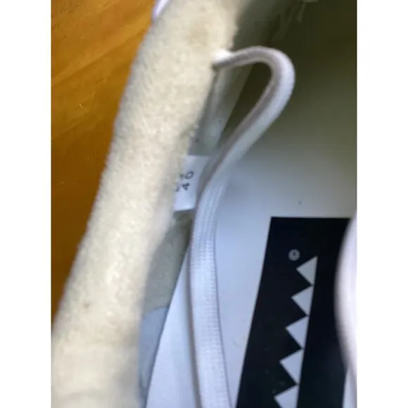 RUN OF Mens Shoes Fashion Sneakers Cream Size US 10 EU 40